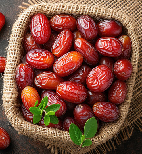 Dates (Medjool) 
| Stored (25d) | ~90 MT | Jordan