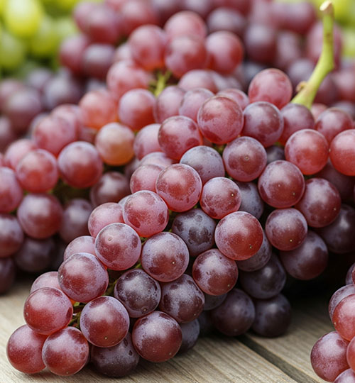 Grapes (Red Globe) 
| Upcoming harvest (30d) | ~150 MT | Peru