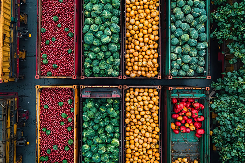 Wholesale crop distribution for import companies